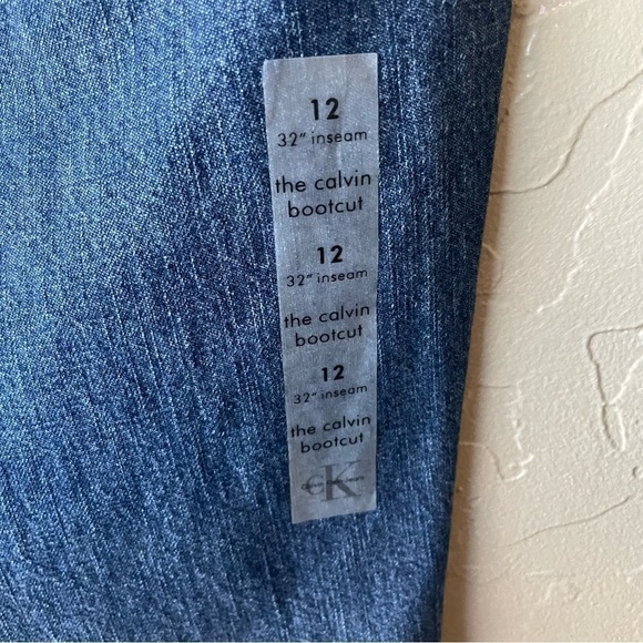 Calvin Klein Jeans Bootcut‎ Jeans Jeans Mom Jeans low Waisted Jeans - Picture 11 of 12